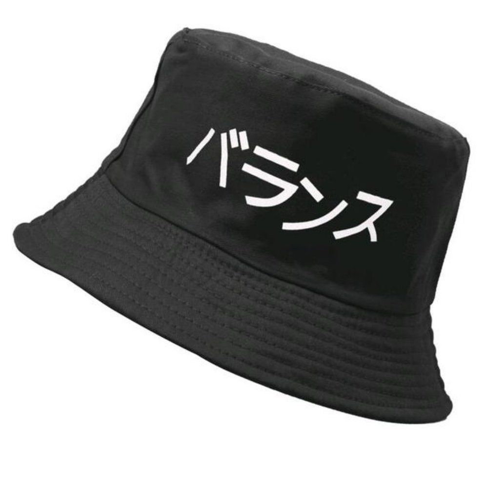 Japanese Print Bucket Hat - Picture 1 of 6
